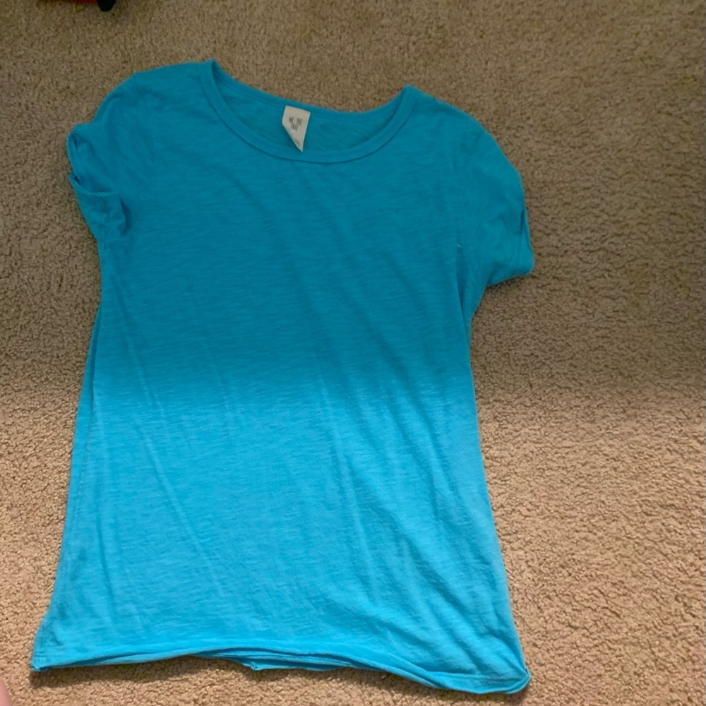 Free people blue T-shirt!